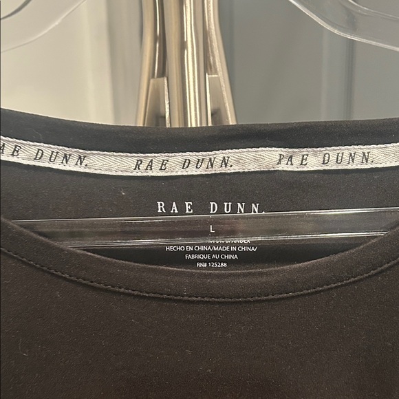 Rae Dunn Black Top with Orange 'BOO' - Picture 3 of 4